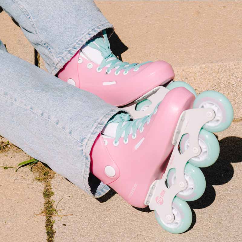 Powerslide Zoom Cotton Candy Pink 80 Skates