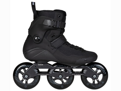 🔥🔥🔥Powerslide Swell Triple Black 110 Trinity Skates