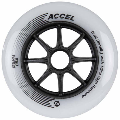 Powerslide ACCEL 125mm/85A Wheels (Pack of 6)