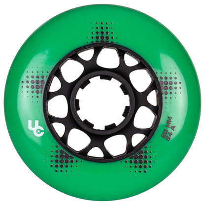 Undercover Team Pro Green 80mm/84A Wheels (Pack of 4)
