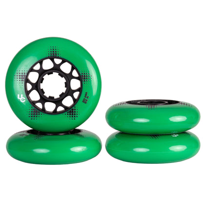 Undercover Team Pro Green 80mm/84A Wheels (Pack of 4)