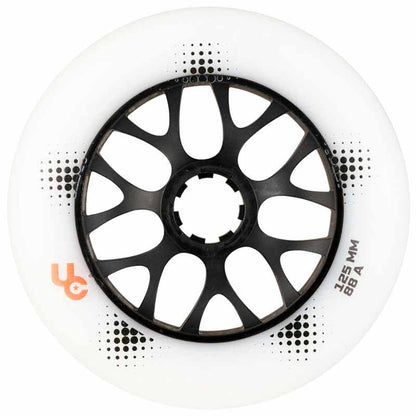 Undercover Team PRO White 125mm/88A Wheels (Pack of 3)