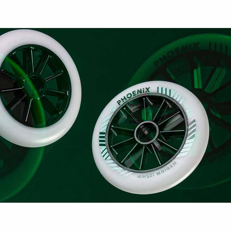 Powerslide Phoenix DD Medium 125mm/84A Wheels (Pack of 6)