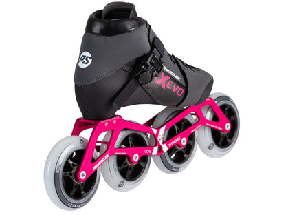 Powerslide Triple X Evo Hot Pink adj. Racing Kids Skates