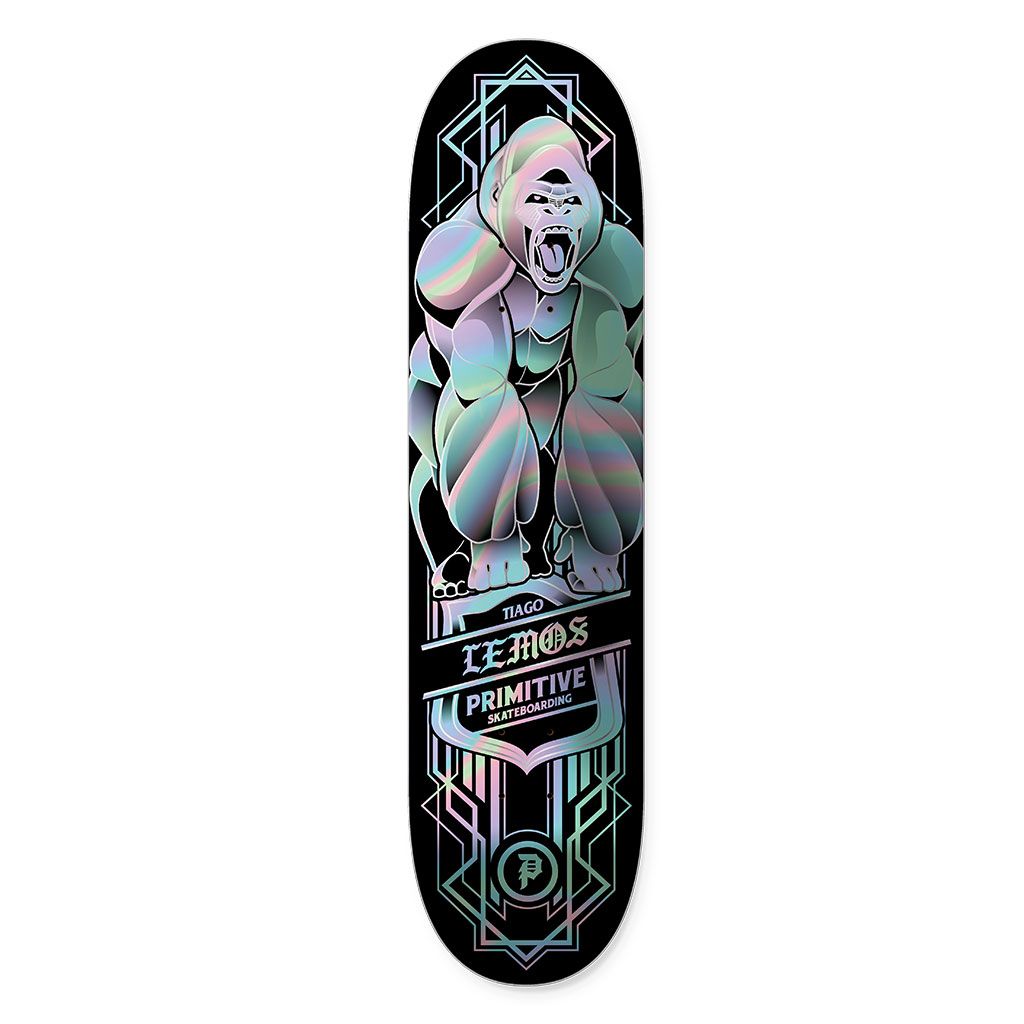 Primitive Lemos Gorilla Spectra Skateboard Deck - 8.0″ Black