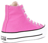 Converse All Star Lift A16101C In Pink Platform For Women