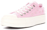 Converse All Star Lift A16108C In Pink Beads Platform