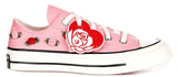 Converse Chuck 70 Valentine'S Day Roses A13649C In Pink White
