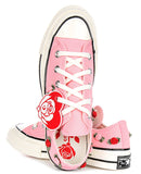 Converse Chuck 70 Valentine'S Day Roses A13649C In Pink White