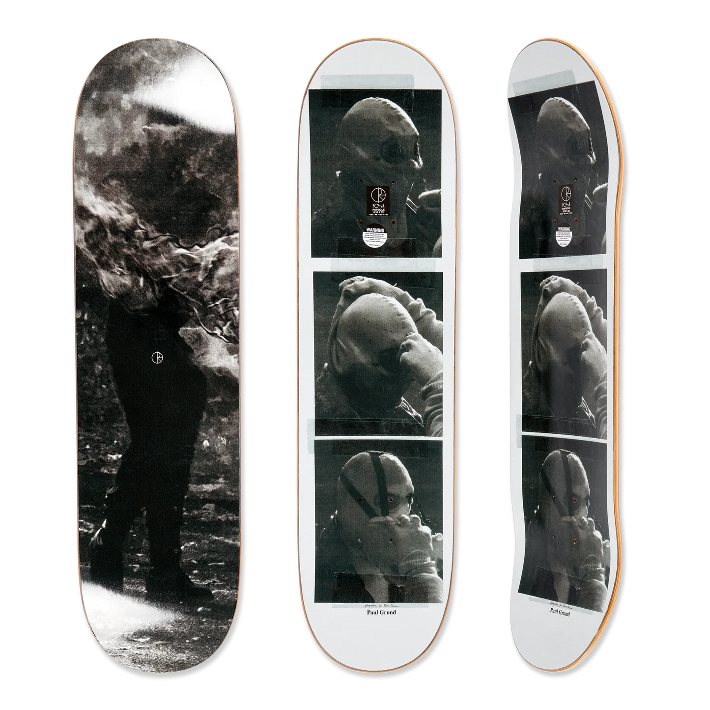 Polar Paul Grund Stuntman B Skateboard Deck - 8.25"