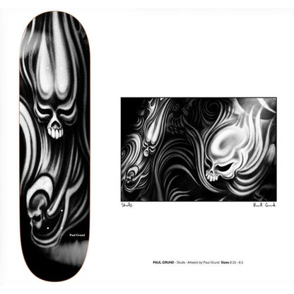Polar Skate Co. Paul Grund Skulls Deck 8.5"