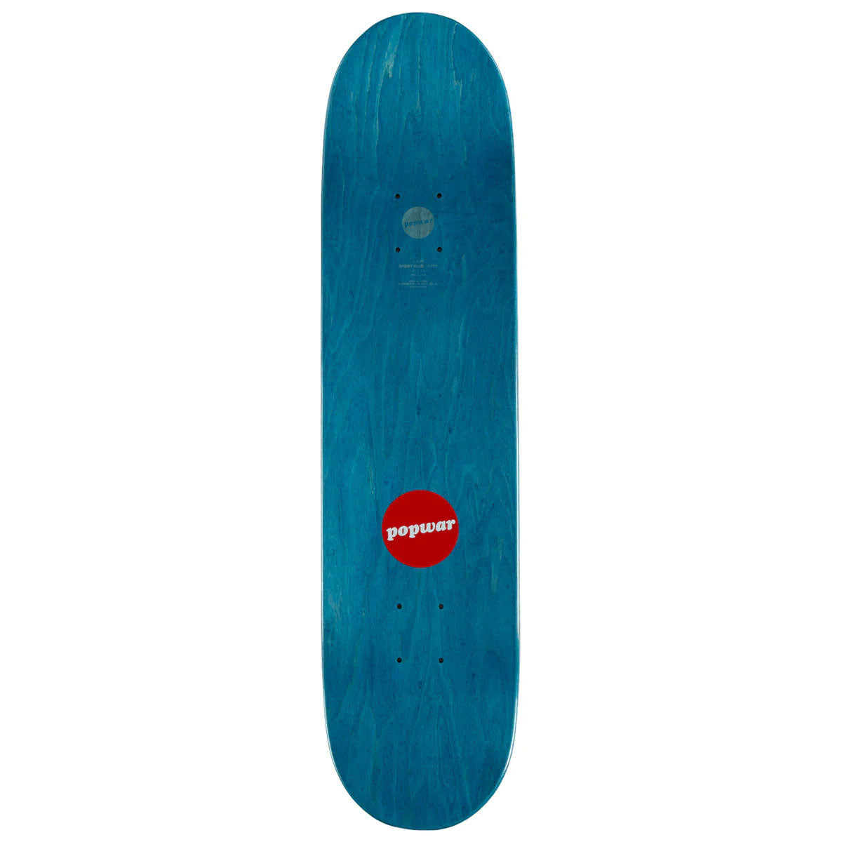 Popwar Heritage Skateboard Deck Kenny Reed Instigator 7.5" x 31.125"