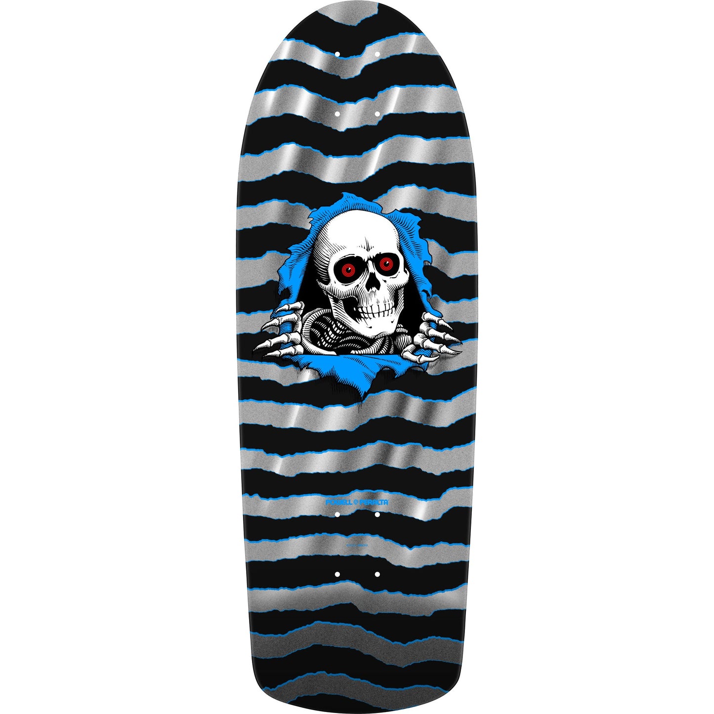 Powell Peralta Skateboard Deck OG Ripper Silver Foil Old School Reissue