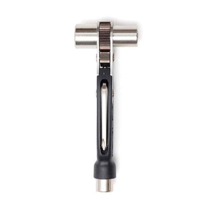 Prime8 Premium Triple Ratchet Lite Skateboard Tool Black - Silver