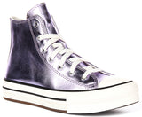 Converse Chuck Taylor A13449C EVA Lift In Purple Metalic