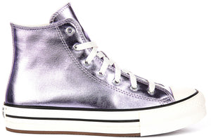 Converse Chuck Taylor A13449C EVA Lift In Purple Metalic