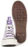 Converse Chuck Taylor A13449C EVA Lift In Purple Metalic