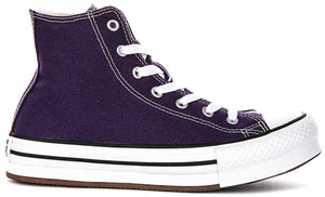 Converse Chuck Taylor All Star Lift Eva A15863C In Purple For Juniors