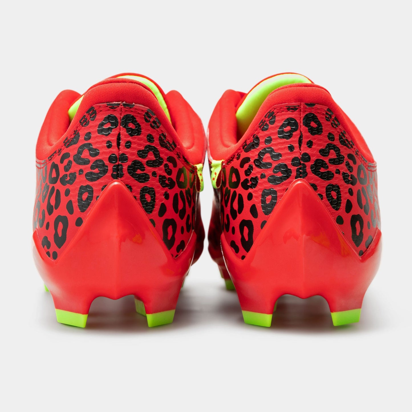 Phenom Elite Quantum Carbon Football Cleats – Red Leopard