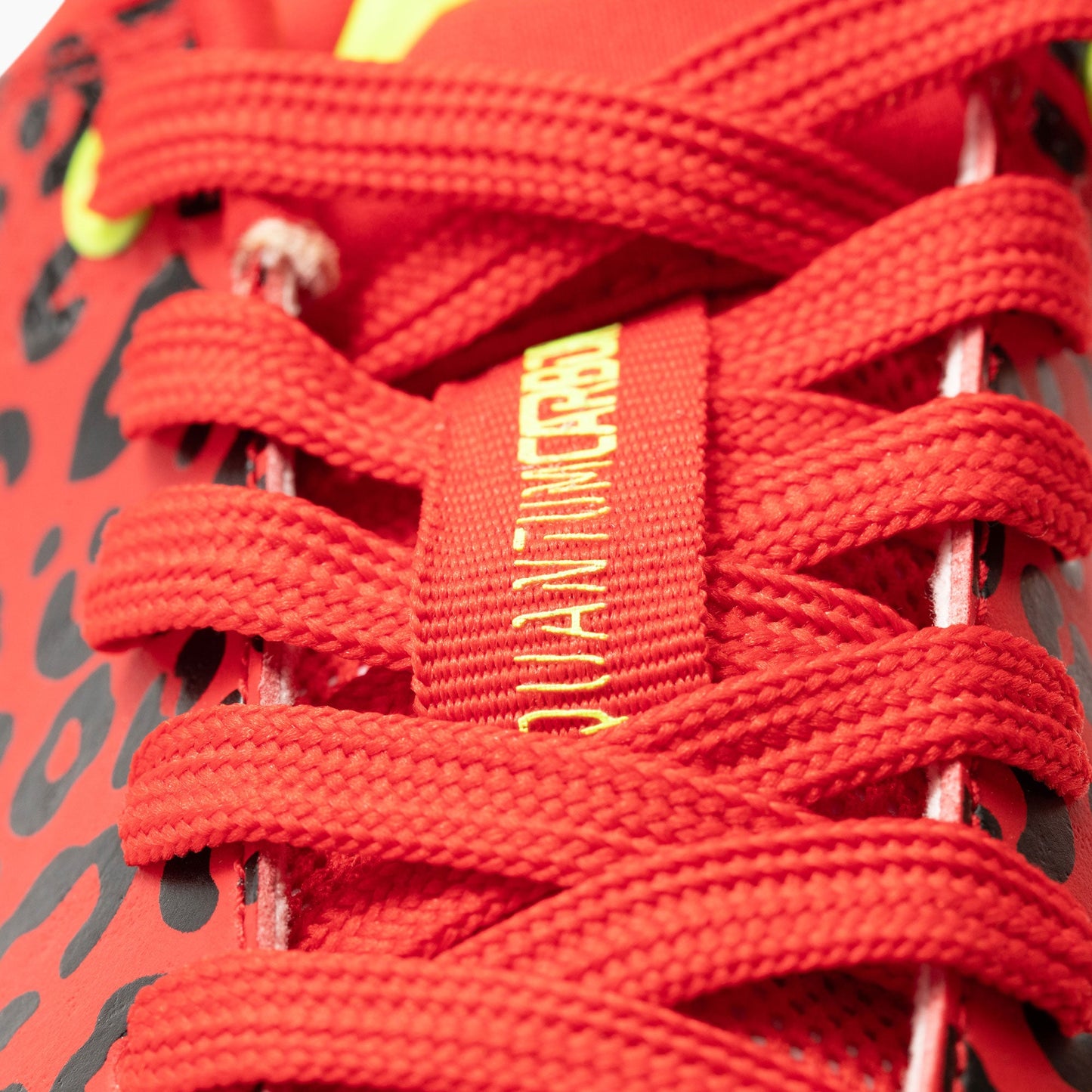 Phenom Elite Quantum Carbon Football Cleats – Red Leopard