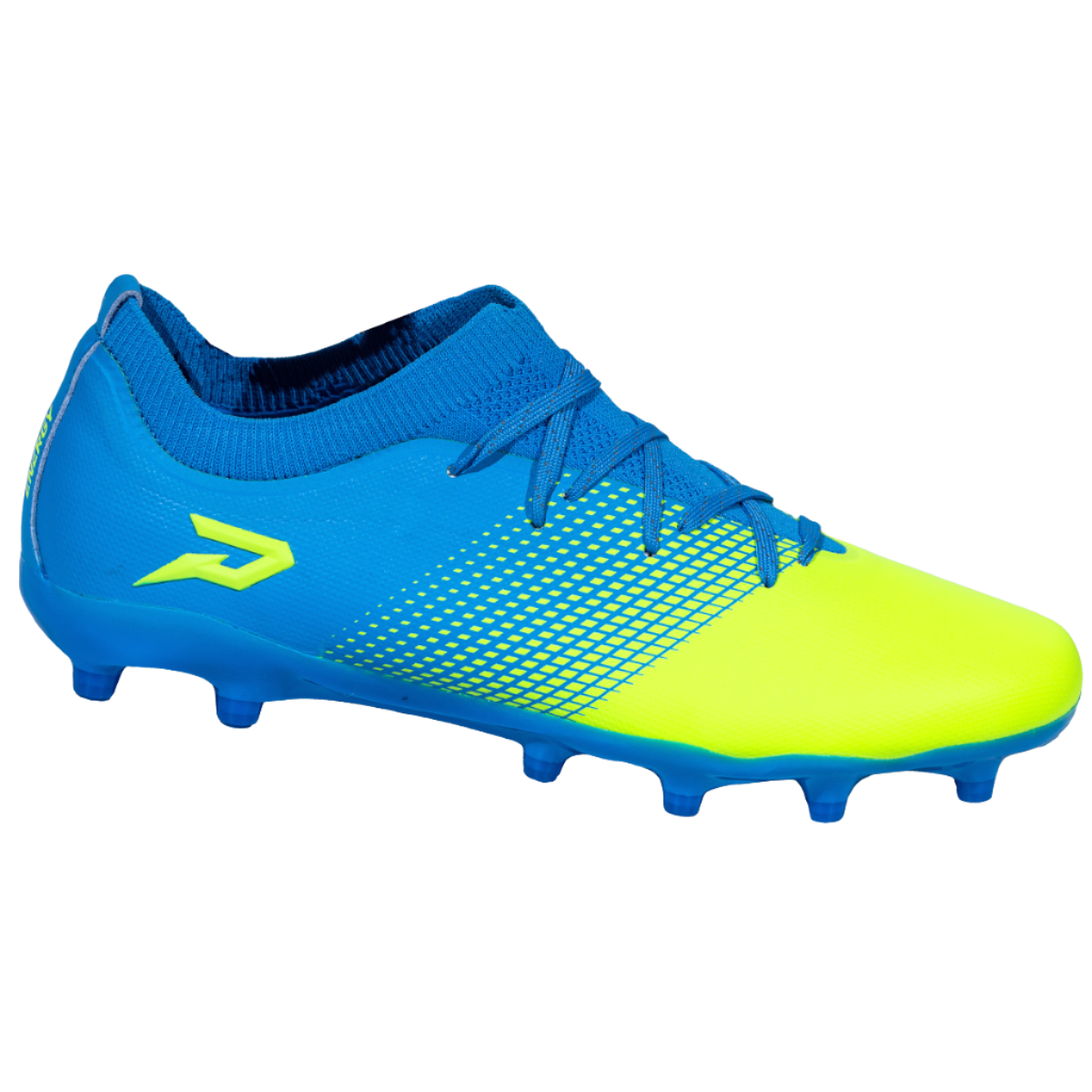 Quantum Energy Flag Football Cleats - Columbia Blue & Slime