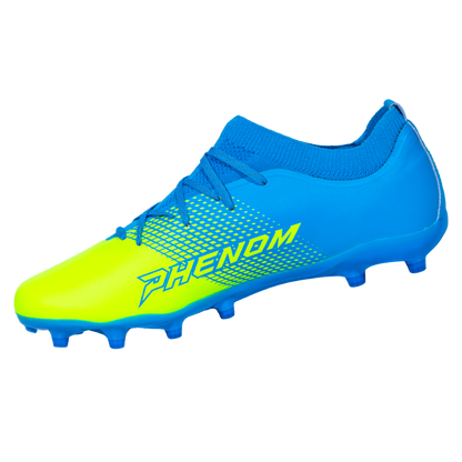 Quantum Energy Flag Football Cleats - Columbia Blue & Slime