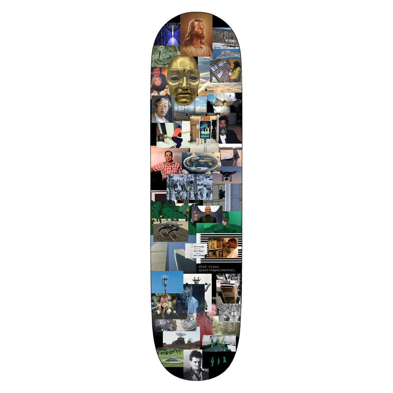 Quasi Skateboard Deck Rizzo Psyop 8.25" x 31.75"