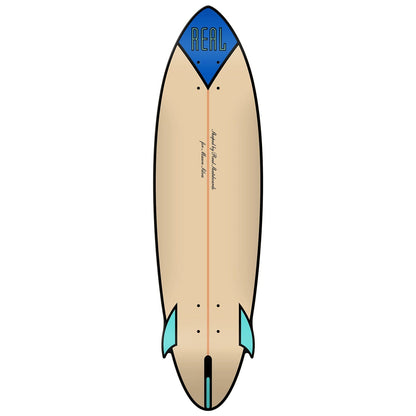 Real Skateboard Deck Mason Speed Egg CNC Cruiser 9.25" X 34"