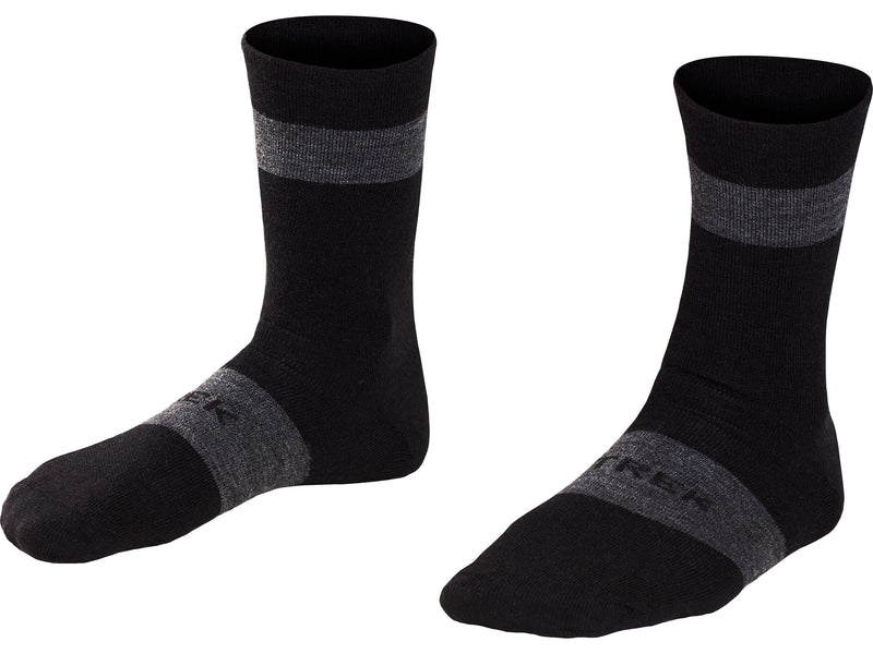 Sock Trek Race Merino Wool Crew Medium (39-41) Black