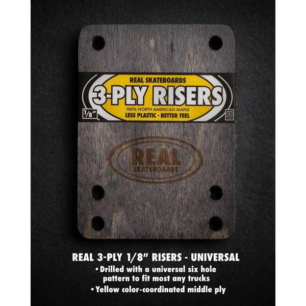 Real 3-Ply Wood Universal Riser Pad  1/8"