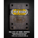 Real 3-Ply Wood Universal Riser Pad  1/8"