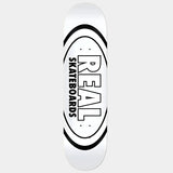 Real Skateboards Classic Oval Deck 8.38" White