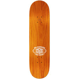Real Skateboard Deck DBX Oval Full Yellow 8.38" x 32.43"