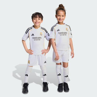 adidas Real Madrid 25/26 Home Mini Kit Kids