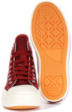 Converse All Star Move High A12586C In Red for Women