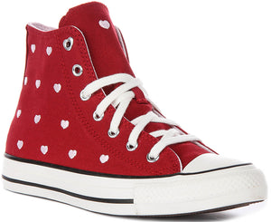 Converse Chuck Taylor All Star A19065C In Red Pink For Junior