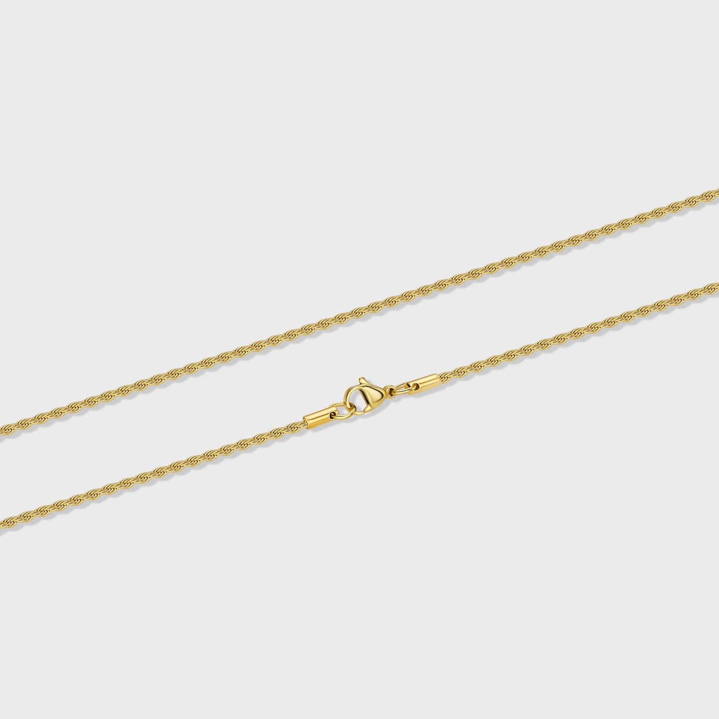Rope Chain (Gold) - 2mm