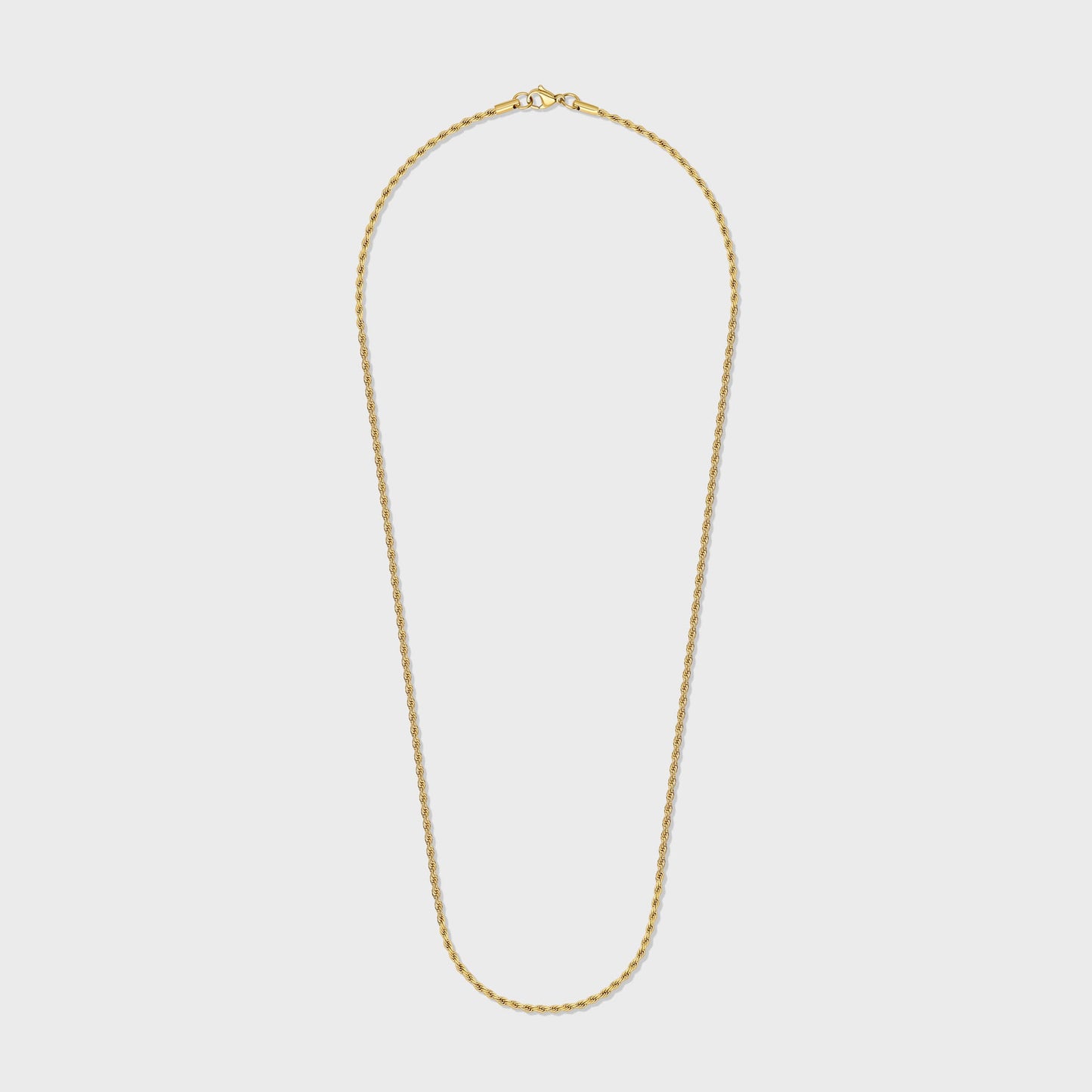 Rope Chain (Gold) - 2mm