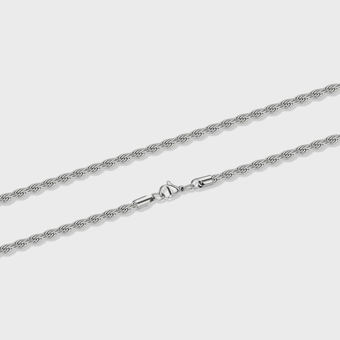 Rope Chain (Silver) - 4mm