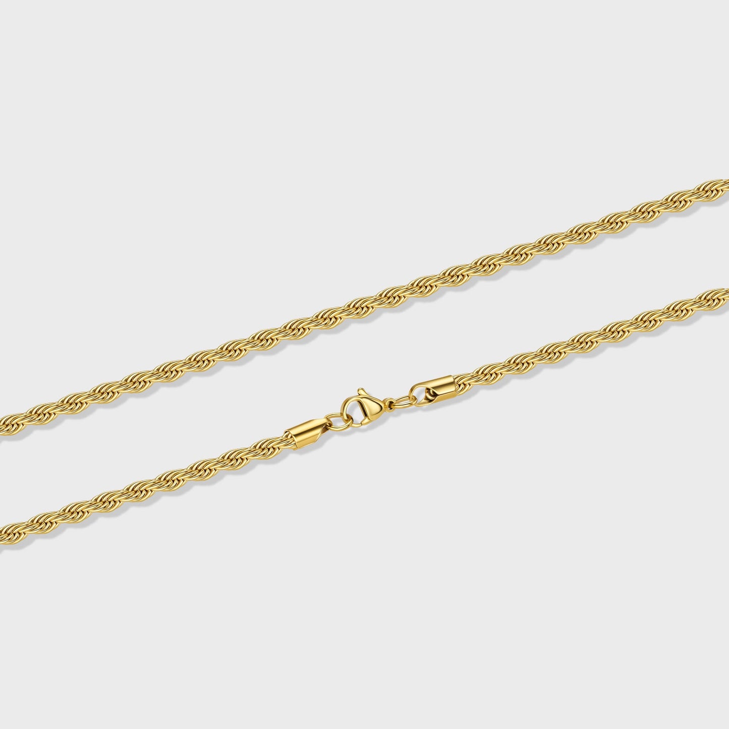 Rope Chain (Gold) - 4mm