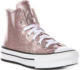 Converse A19097C In Rose Glitter For Junior