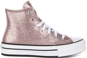 Converse A19097C In Rose Glitter For Junior