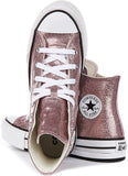 Converse A19097C In Rose Glitter For Junior