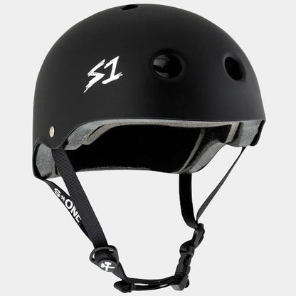 S1 Lifer Certified Skateboard Helmet Black Matte