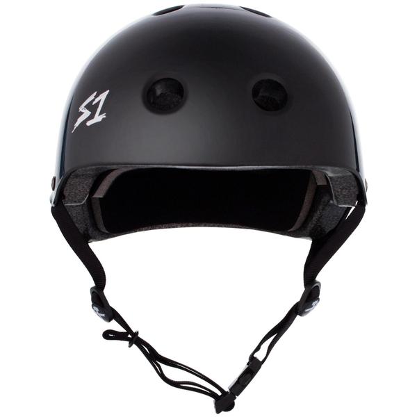 S1 Lifer Certified Skateboard Helmet Gloss Black