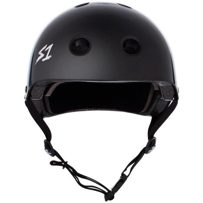 S1 Lifer Certified Skateboard Helmet Gloss Black