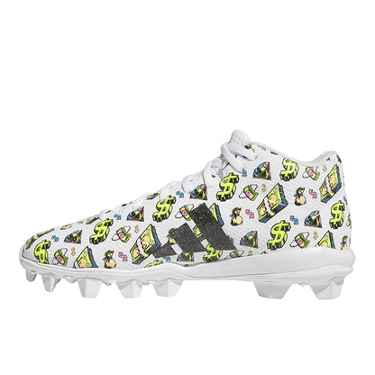 Adizero Impact.2 II Molded Rubber American Football Cleats