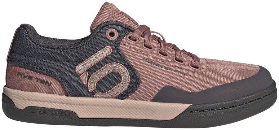 Five Ten Freerider Pro Canvas Flat Shoes - Women's, Warm Clay/Wonder Taupe/Gray Six