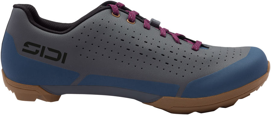 SIDI Asper Laces Gravel Shoes - Dark Gray 42.5