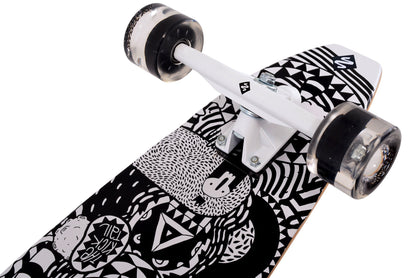 Street Surfing Longboard Rumble Jungle Kicktail 8.5" x 36"